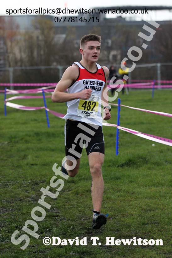 Mens under-17s North Eastern Cross Country Chanpionships. Photo: David T. Hewitson/Sports for All Pics